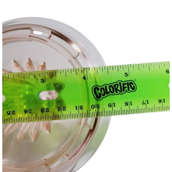 Vintage Pink Depression Glass Reamer Juicer Hazel Atlas Farmhouse Kitchen - Picture 7 of 9